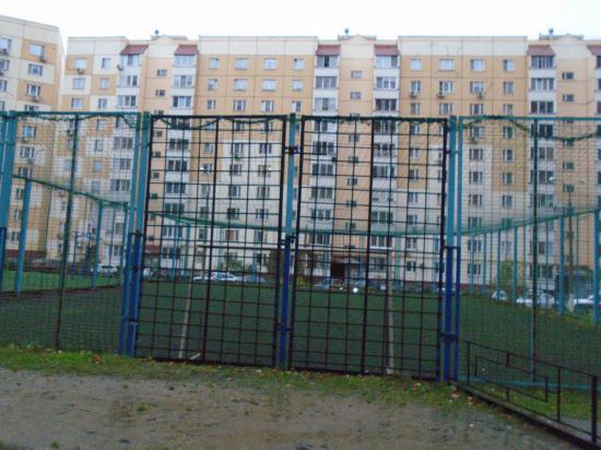 Восстановление ограждений спортивной площадки ТСН Шепчинки